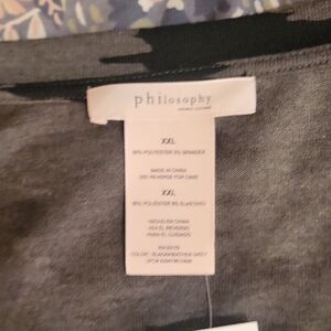 Philosophy Camouflage Top XXL